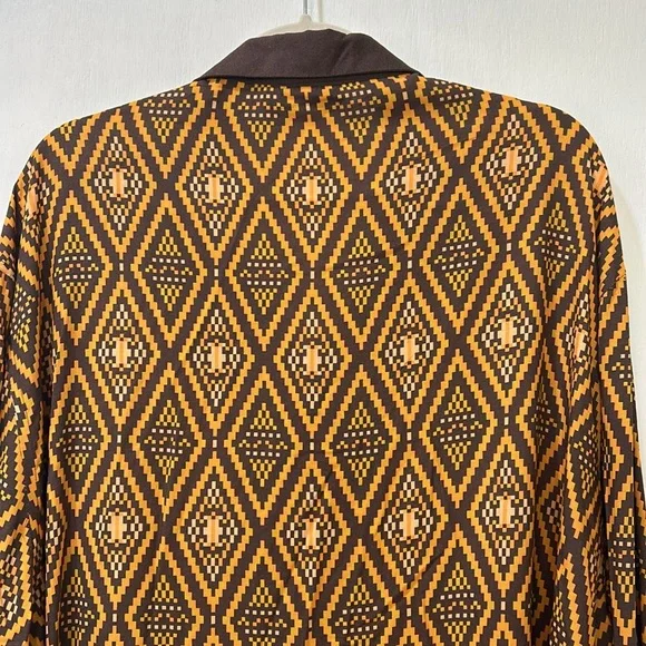 ASOS DESIGN BOTTOM UP CAMP SHIRT MEN RELAXED FIT Sz 3XL - Picture 4 of 10